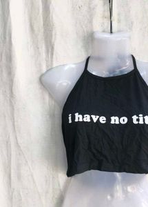 Graphic Crop Top