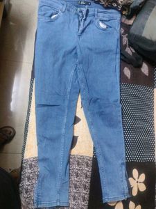 Light Wash Denim Jeans