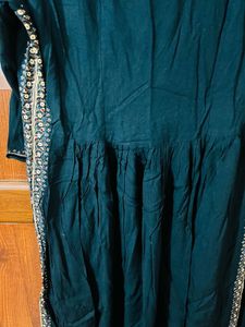 Teal  Kurta worn twice