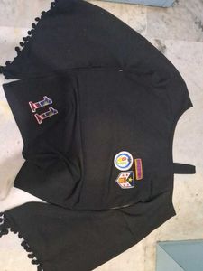 Black inner like garment,with Embellishments