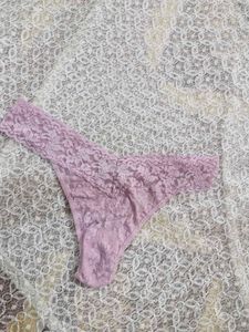 Lace Thong Panties (Set of 2)