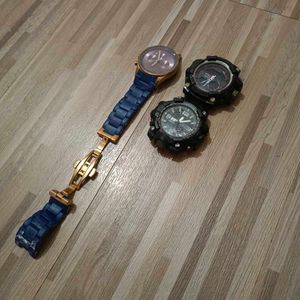 Lot of 3 Stylish Watches