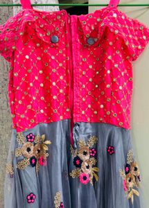 Stunning Embroidered Lehenga Choli