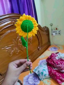 Crochet Sunflower Decoration