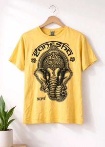 🟡 GANESHA GRAPHIC TEE – Bold. Spiritual.