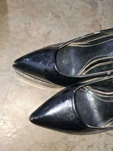 Elegant Black Patent Heels
