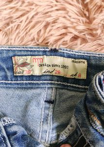 New with Tag - Blue Madame Denim Shorts