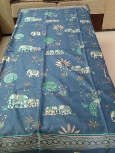Beautiful Teal Elephant Print Suit