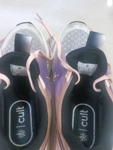 Stylish Gradient Purple Running Sneakers