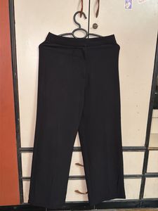 H&M Classic Black Wide-Leg Pants