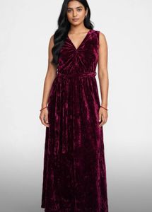 Velvet Maxi Dress