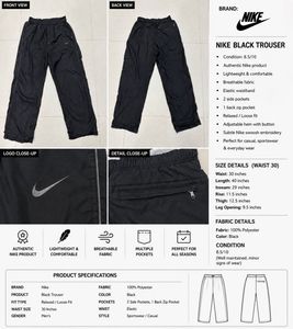 Nike Black Track Pants
