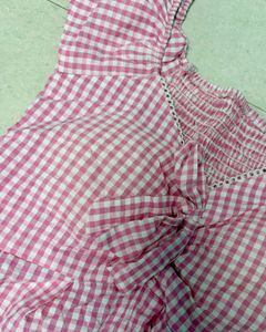 Completely New Pink Lemonade Peplum Top