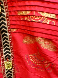 DESIGNER COTTON SLEEVELESS GOWN WITH DUPATTA