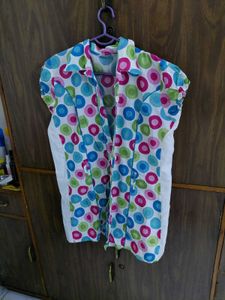 Colorful Polka Dot Top