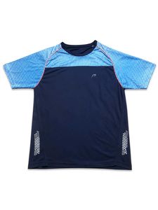 Men's Navy Blue Sports T-Shirt