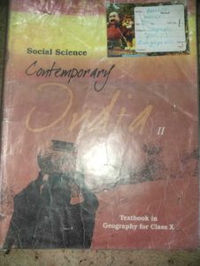 Class IX and  X Social Science Textbooks