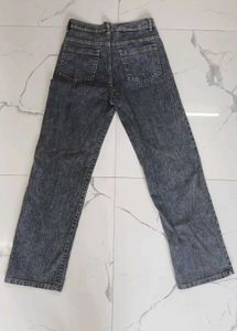 Washed Black straight fit Jeans