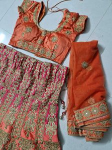 Embroidered Lehenga Choli Set