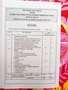 Class X Seba Question Bank 2025