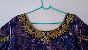 Blue &amp; Pink Party dress
