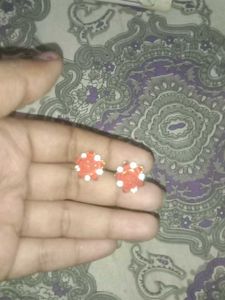 Blue Jhumka Earrings
