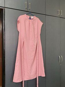 SAVANA Pink Midi Dress