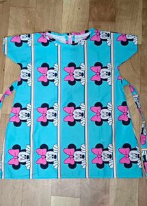 Mickey Mouse Dress For Little Princess!!