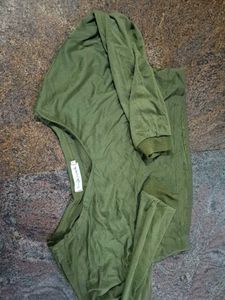 Unique Cut-Out Green T-Shirt