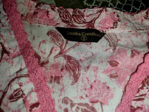 Chic Floral Print Kurta Set