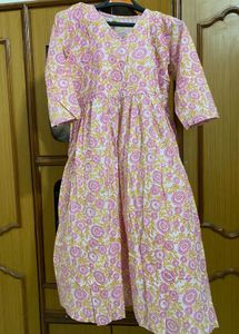 Women's Floral Print Kurta