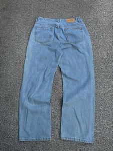 Light Wash Wide Leg Jeans