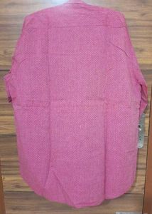 Men's Pink Polka Dot Shirt
