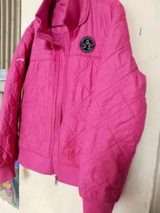 Pink Quilted Jacket imported quality product