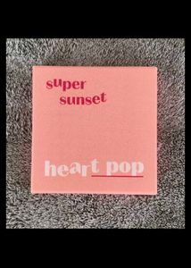 Super Sunset Heart Pop Palette