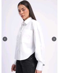High-Low oversized shirt