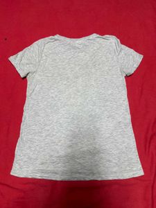 Grey Christmas Graphic Tee
