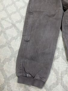 Women's Grey Cotton dungree
