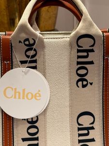 Chloe Woody Tote Bag