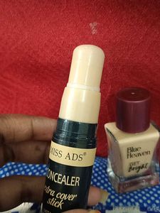 Blue Heaven Foundation &amp; Miss Ads Concealer
