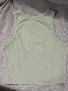 XS SAGE GREEN TANK TOP