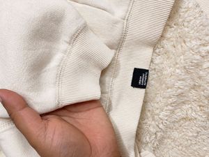 spao korean brand Sherpa Lined Zip-Up Hoodi