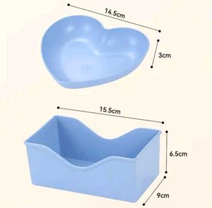 Heart Shaped Candy/Snack Bowls