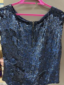 Heavy Sequins Work Party Wear Top