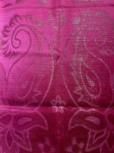 Vibrant Pink Paisley Dupatta