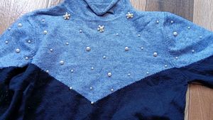 women turtle neck kint sweater