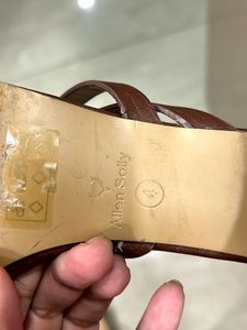 Allen Solly women Brown Strappy Heels