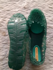 Green Casual Ballerina (Women's)