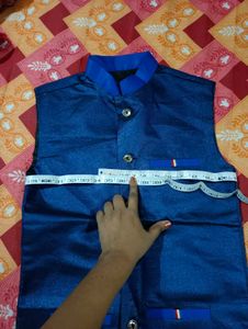 Men's Royal Blue Nehru Jacket