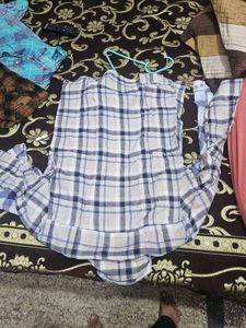 Men's Plaid Button-Down Shirt